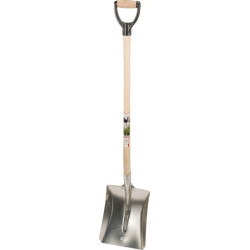 Łopata aluminiowa bez okucia oprawna DY 100 cm Kramp 1090KR - mar-kar.com.pl - 1