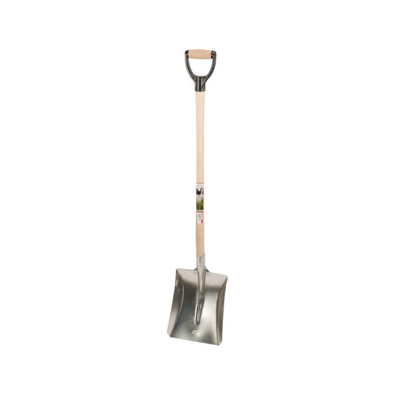 Łopata aluminiowa bez okucia oprawna DY 100 cm Kramp 1090KR - mar-kar.com.pl - 1