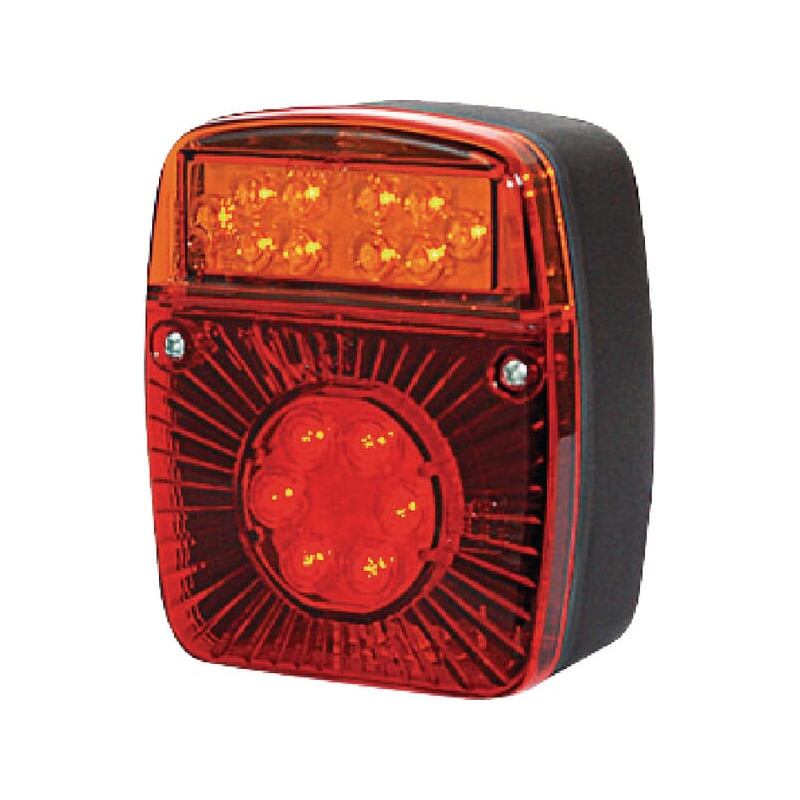 Lampa tylna zespolona LED kwadratowa Kramp LA40022 - mar-kar.com.pl - 1