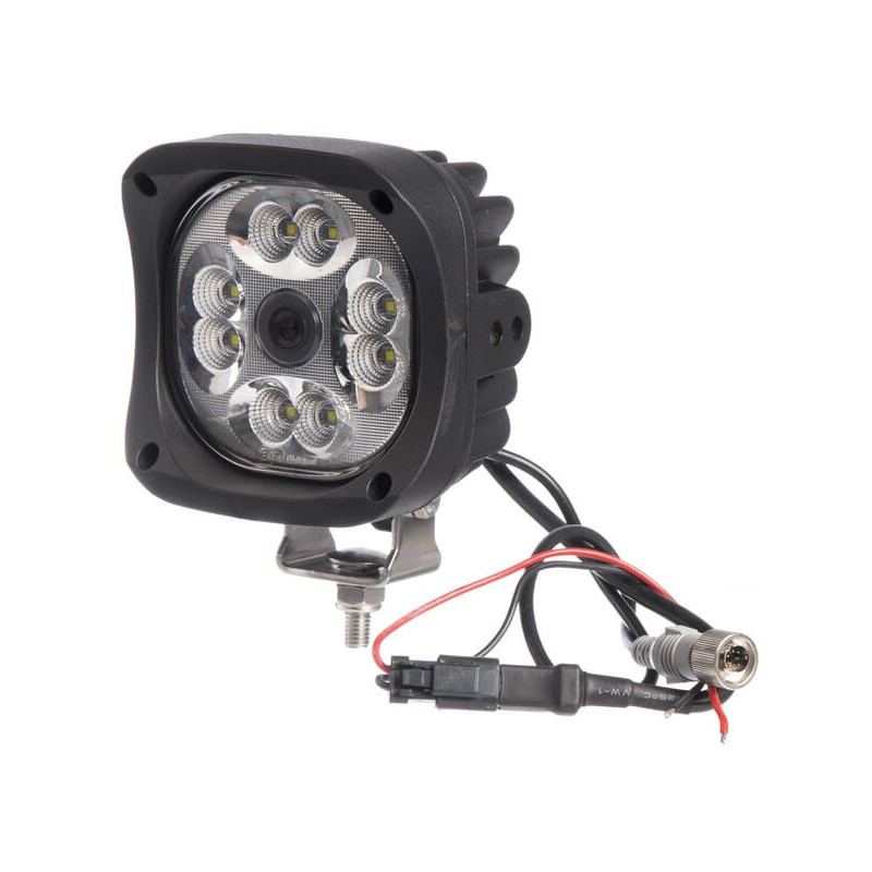 Lampa z wbudowaną kamerą 4-styk Kramp CAS66090KR - mar-kar.com.pl - 1