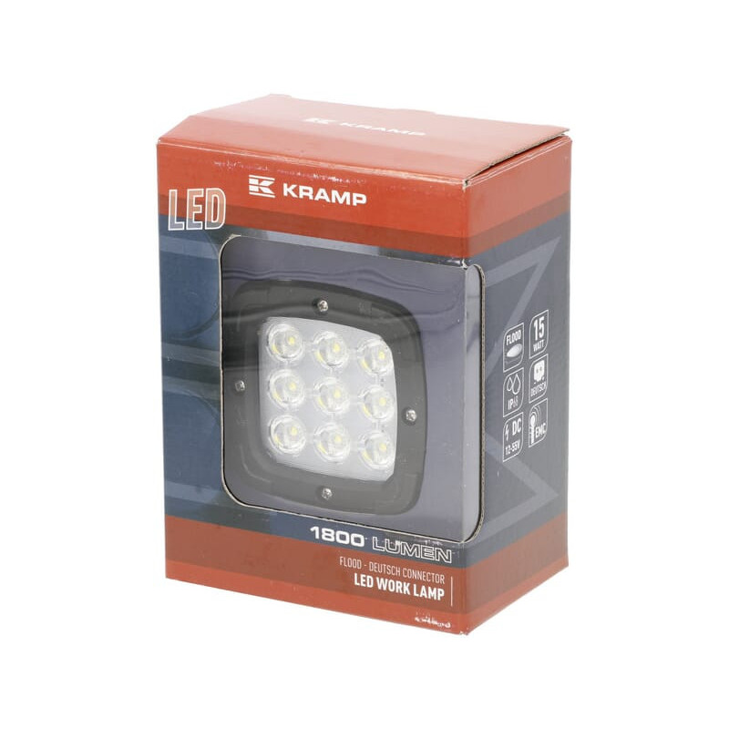 Lampa robocza kwadratowe LED Kramp LA10099 - mar-kar.com.pl - 1