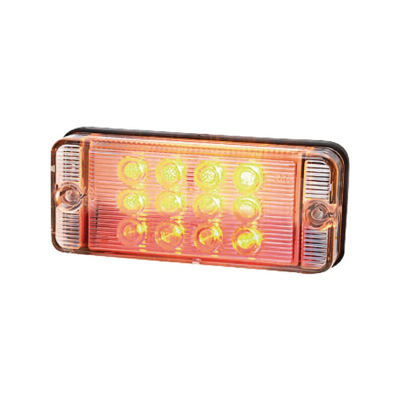 Lampa tylna zespolona LED prostokątna 5-styk Kramp LA40010 - mar-kar.com.pl - 1