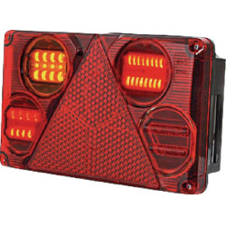 Lampa tylna zespolona LED prostokątna 5-styk Kramp LA40026 - mar-kar.com.pl - 1