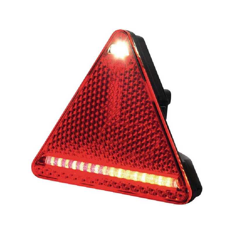 Lampa tylna zespolona LED trójkątna Kramp LA40049 - mar-kar.com.pl - 1