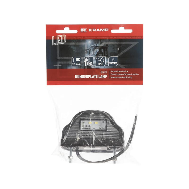 Lampa oświetlenia tablicy rejestracyjnej LED Kramp LA410022M - mar-kar.com.pl - 1